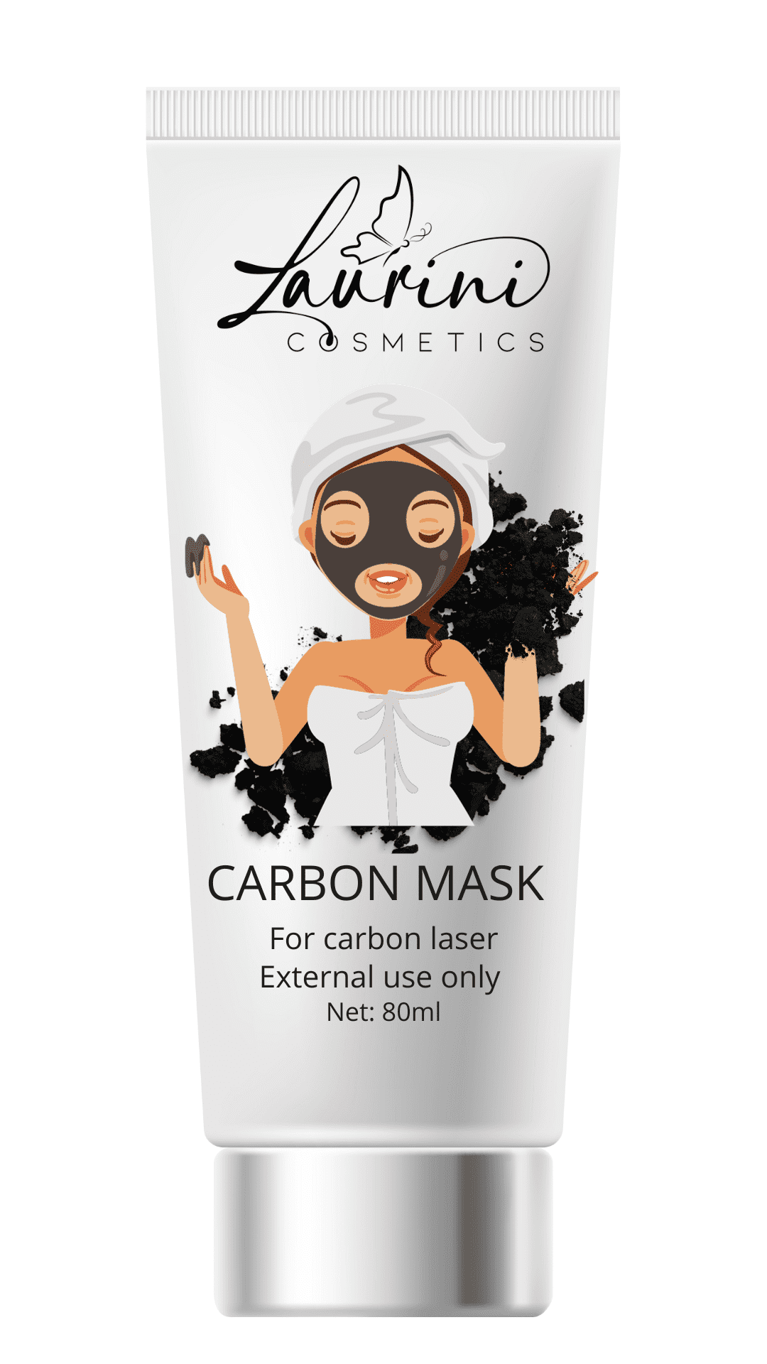 Karbónová maska pod Laser 80ml